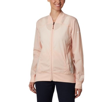 Columbia Jas Dames, Bachy Butte Long Bomber Roze, 40FYSHMVG